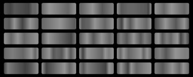 Gümüş arkaplan dokusu vektör simgesi kusursuz desen. Hafif, gerçekçi, zarif, parlak, metalik ve gümüş renkli çizimler. Ağ vektörü. Çerçeve, kurdele, para, soyut tasarım.
