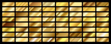 Altın arkaplan dokusu vektör simgesi pürüzsüz desen. Hafif, gerçekçi, zarif, parlak, metalik ve gümüş renkli çizimler. Ağ vektörü. Çerçeve, kurdele, para, soyut tasarım.