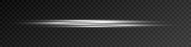 Şeffaf güneş ışığı özel mercek ışığı efekti. PNG