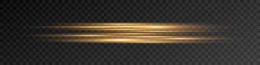 Vektör şeffaf güneş ışığı özel lens ışık efekti. PNG. Vektör illüstrasyonu