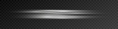 Şeffaf güneş ışığı özel mercek ışığı efekti. PNG