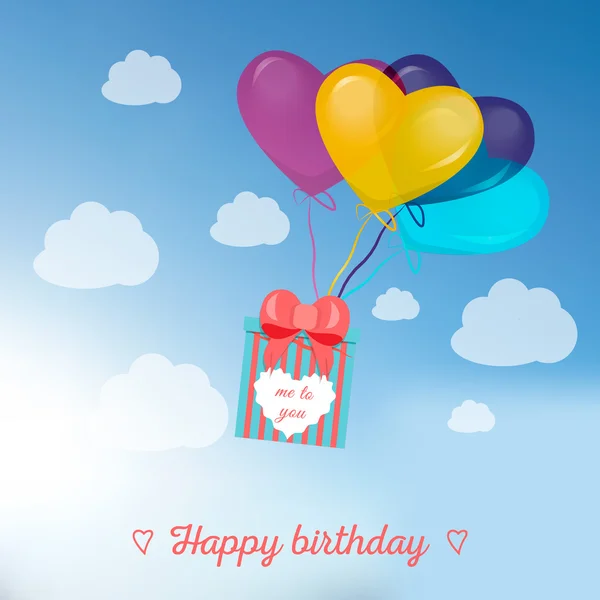 Topları gökyüzündeki bir kalp şeklinde bir hediyedir.