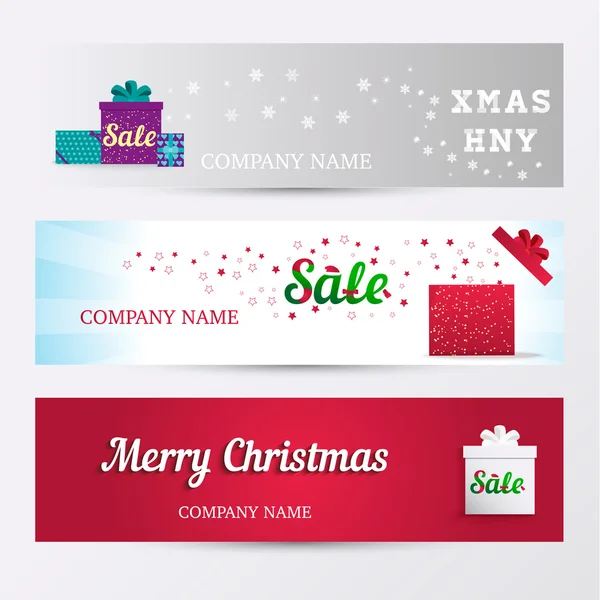 Yatay afiş kümesi. Tatil satış arka plan ile stilize kelime 