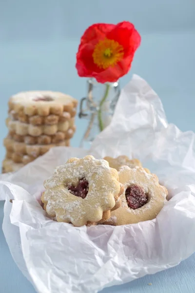 Bolinhos de manteiga de biscoito — Fotografia de Stock