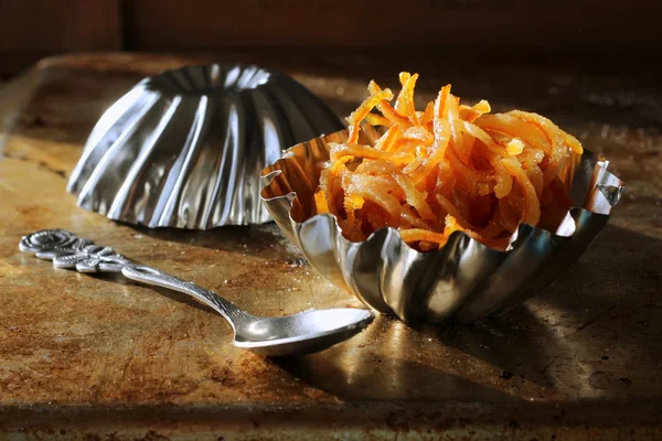 şekerlenmiş portakal kabuğu