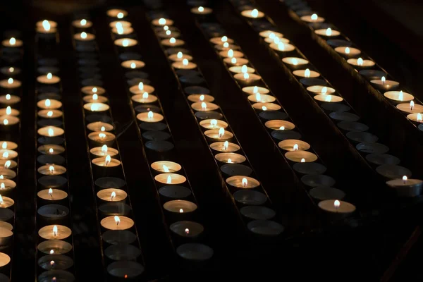 Velas de cera fondo —  Fotos de Stock