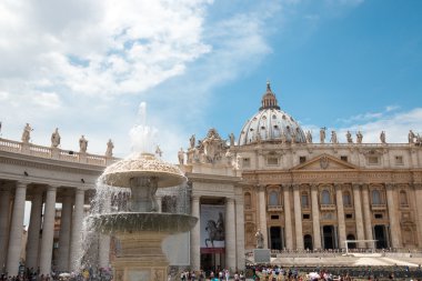 Bir yaz günü Vatikan'da