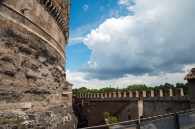 Roma - castel saint angelo, İtalya