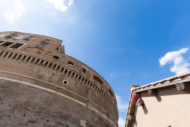 Roma - castel saint angelo, İtalya
