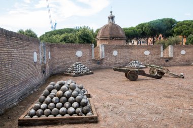Roma - castel saint angelo, İtalya