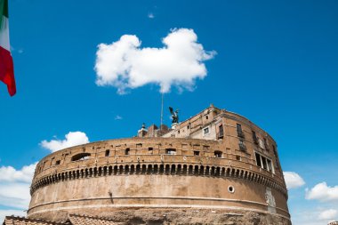 Roma - castel saint angelo, İtalya