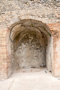 kalıntıları antik Pompei, İtalya