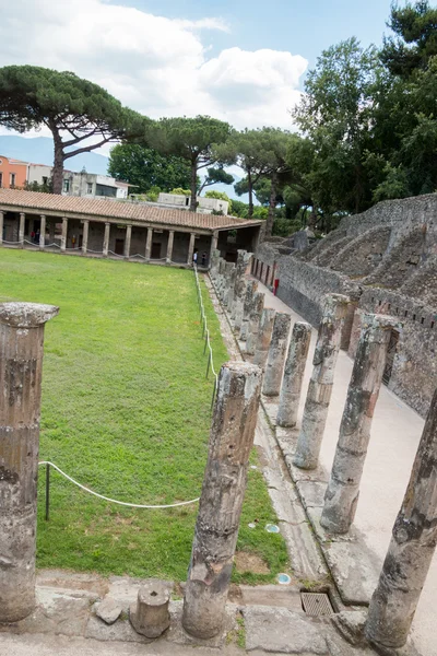 Ruiny Starożytnej Pompei Włochy — Zdjęcie stockowe