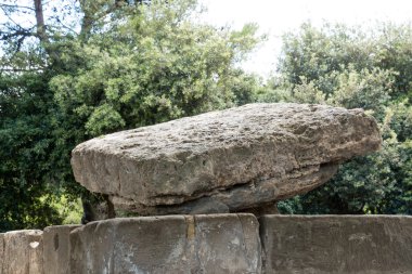 kalıntıları antik Pompei, İtalya