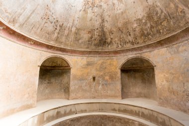 kalıntıları antik Pompei, İtalya