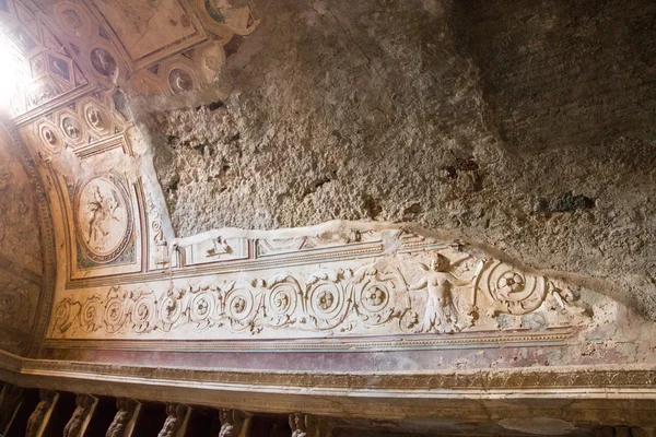 Руины Древней Помпеи Италия — стоковое фото