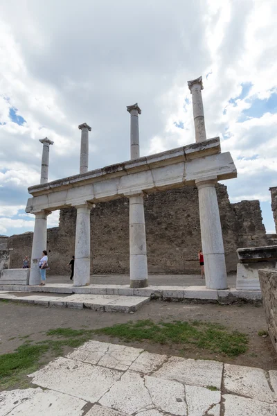 Ερείπια Της Αρχαίας Πομπηίας Ιταλία — Φωτογραφία Αρχείου