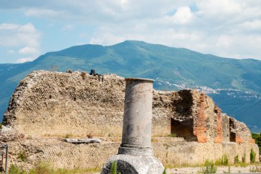 kalıntıları antik Pompei, İtalya
