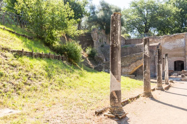 Villa de Adriano, a "Villa" do imperador romano — Fotografia de Stock