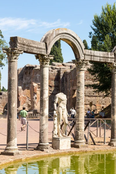 Villa de Adriano, a "Villa" do imperador romano — Fotografia de Stock