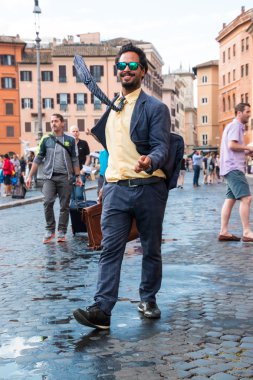 Piazza navona, Roma. İtalya