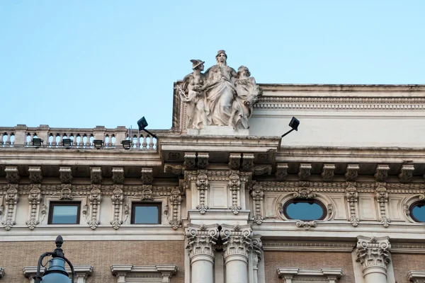 Column of Marcus Aurelius, Rome, Italy — Stock Photo, Image