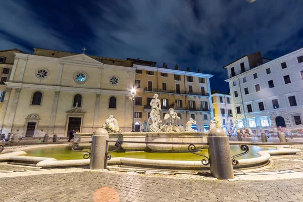 Piazza Navona, Róma, Olaszország — Stock Fotó