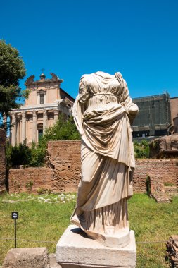 Roma'da ünlü Roma Harabeleri