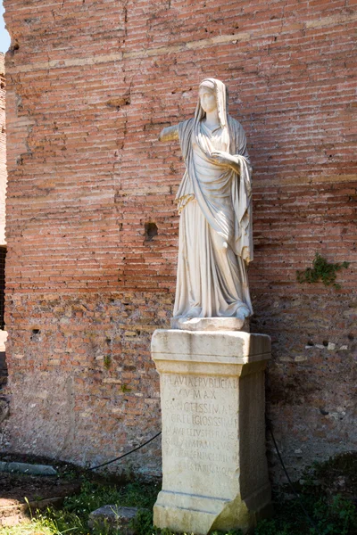 로마에서 유명한 로마 유적 — 스톡 사진