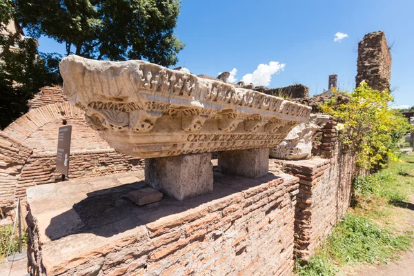 Διάσημα ρωμαϊκά ερείπια Ρώμη — Φωτογραφία Αρχείου