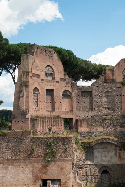 Famous Roman ruins in Rome Stock Photo