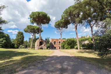 Roma'da ünlü Roma Harabeleri