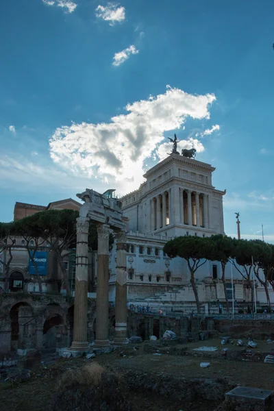 Altare della patria, le monument national de Vittorio Emanuele II. Rome Italie — Photo