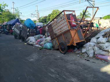Tambora, Batı Jakarta, Endonezya - 1 Ekim 2020: