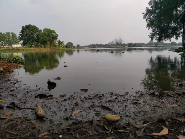 Atmosfera Lago Durante Dia — Fotografia de Stock