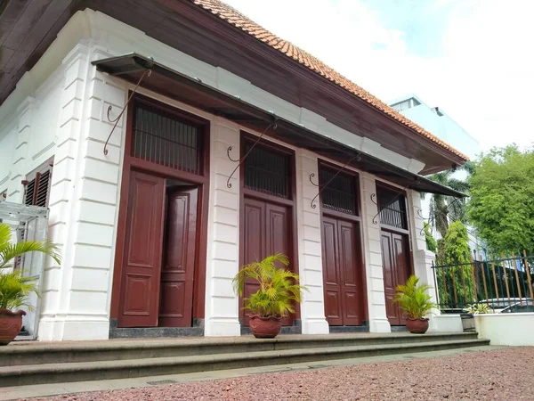 Gedung Arsip Nasional Jakarta Indonésie Décembre 2020 Atmosphère Bâtiment Musée — Photo