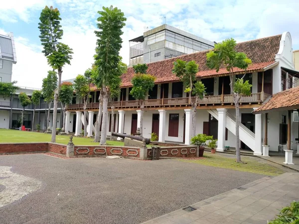 Гедунг Арсип Насионал Джакарта Индонезия Декабря 2020 Года Историческое Здание — стоковое фото