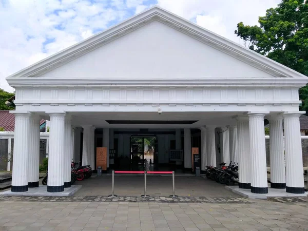 Museum Taman Prasasti Jakarta Indonesia 2020 Papan Tanda Museum Warisan — Stok Foto
