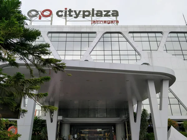 City Plaza Jatinegara Yakarta Indonesia 2021 Vista Frontal Del Edificio — Foto de Stock