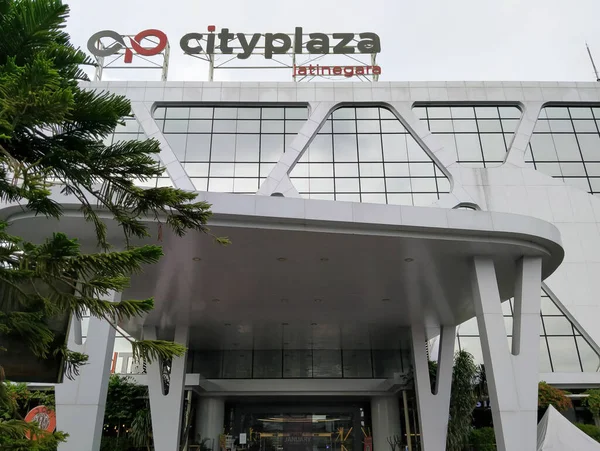 City Plaza Jatinegara Jacarta Indonésia 2021 Vista Frontal Prédio Shopping — Fotografia de Stock