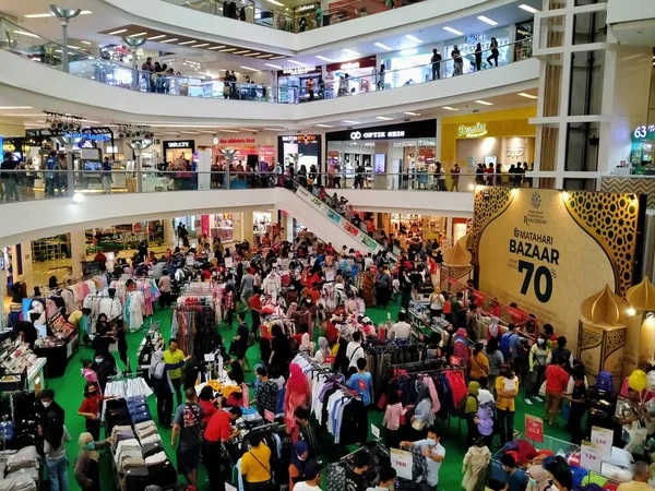 Mall Citra Land Matahari Indonesia 2021 전염병 기간에 Eid Fitr — 스톡 사진