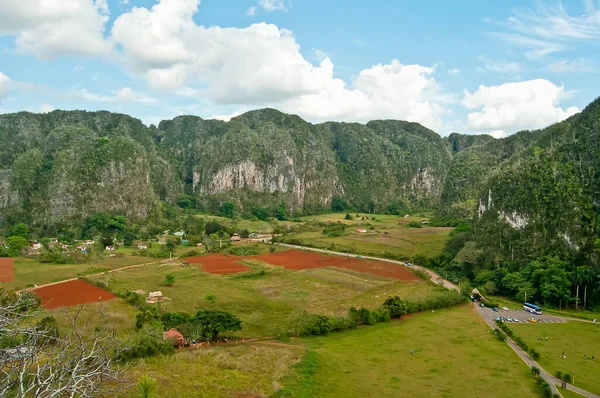 The beautiful tropical nature in Vinales valley, Cuba