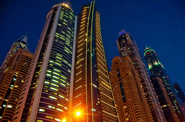 Visitando Dubai Topo Burdj Khalifa — Fotografia de Stock
