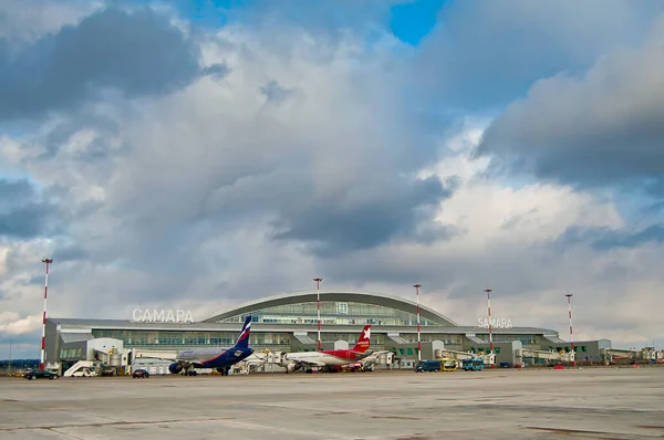 Kurumoch havaalanında uçak görüldü, Rusya