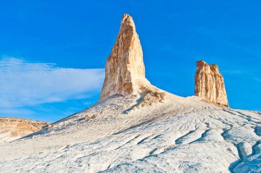 Kazakistan Çölü, Mangistau Bölgesi, Boszhira 'da 4x4 keşif gezisi