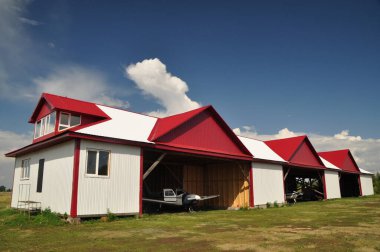 Rusya 'daki küçük bölgesel havaalanında.