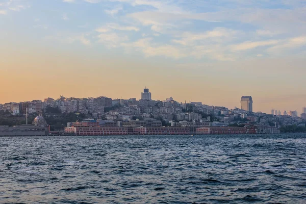 Вид Стамбул Стороны Средиземного Моря — стоковое фото