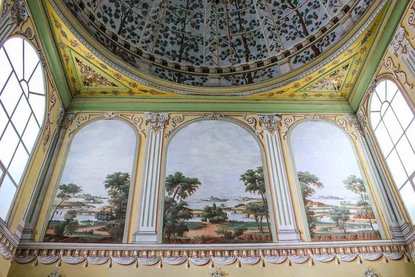 Istanbul Turkey May 2013 View Painted Walls Imperial Divan Topkapi — Stock Photo, Image