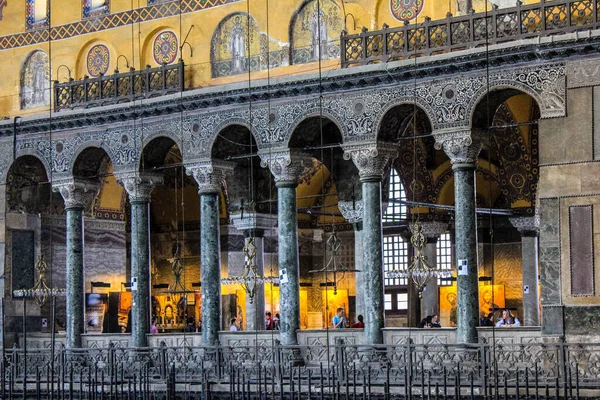 Istanbul Turecko Května 2013 Pohled Galerii Hagia Sophia — Stock fotografie