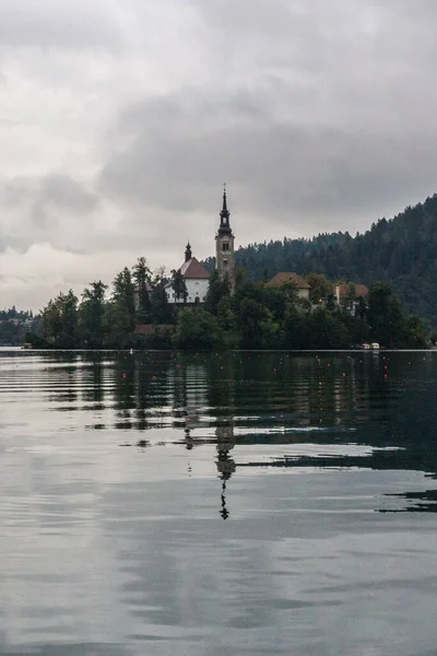 Meryem 'in Hacı Kilisesi, Bled Gölü, Slovenya